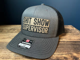 Shit Show Supervisor Hat with Patch | Trendy Hat | Hat Trend | Funny Hat | Funny Hats For Men | Cap | Supervisor