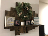 Farmhouse Staggered Shelf