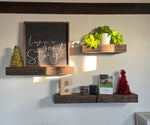 Farmhouse Floating Shelf / Open Shelf 3.5" Thickness