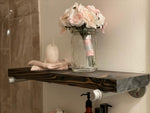 SET OF 2 - Bathroom Farmhouse Industrial Pipe Shelves