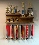 Bathroom Shelf Organizer / Trophy Awards Display / Towel Rack / Multi-Purpose Shelf