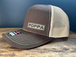 Poppa Hat | Custom Poppa Gift | Snapback Hat | Poppa | Poppa Baseball Cap | Trucker Hat | Gifts for Dad | Patch Hat | Grandpa | Funny |