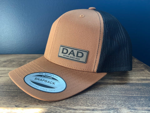 Personalized Dad Hat | Custom Dad Gift | Snapback Hat | Dad | Dad Baseball Cap | Trucker Hat | Gifts for Dad | Patch