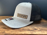 Poppi Hat | Custom Poppi Gift | Snapback Hat | Poppi | Poppi Baseball Cap | Trucker Hat | Gifts for Dad | Patch Hat| Funny|